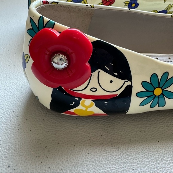 Marc Jacobs Runway leather womens flats transparent Oxford. Super cute! - Picture 5 of 8